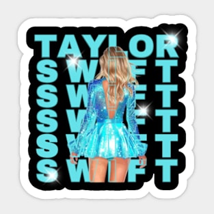 Taylor Swift Glitter Sticker